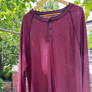 Faherty Cloud Cumberland stripe Henley